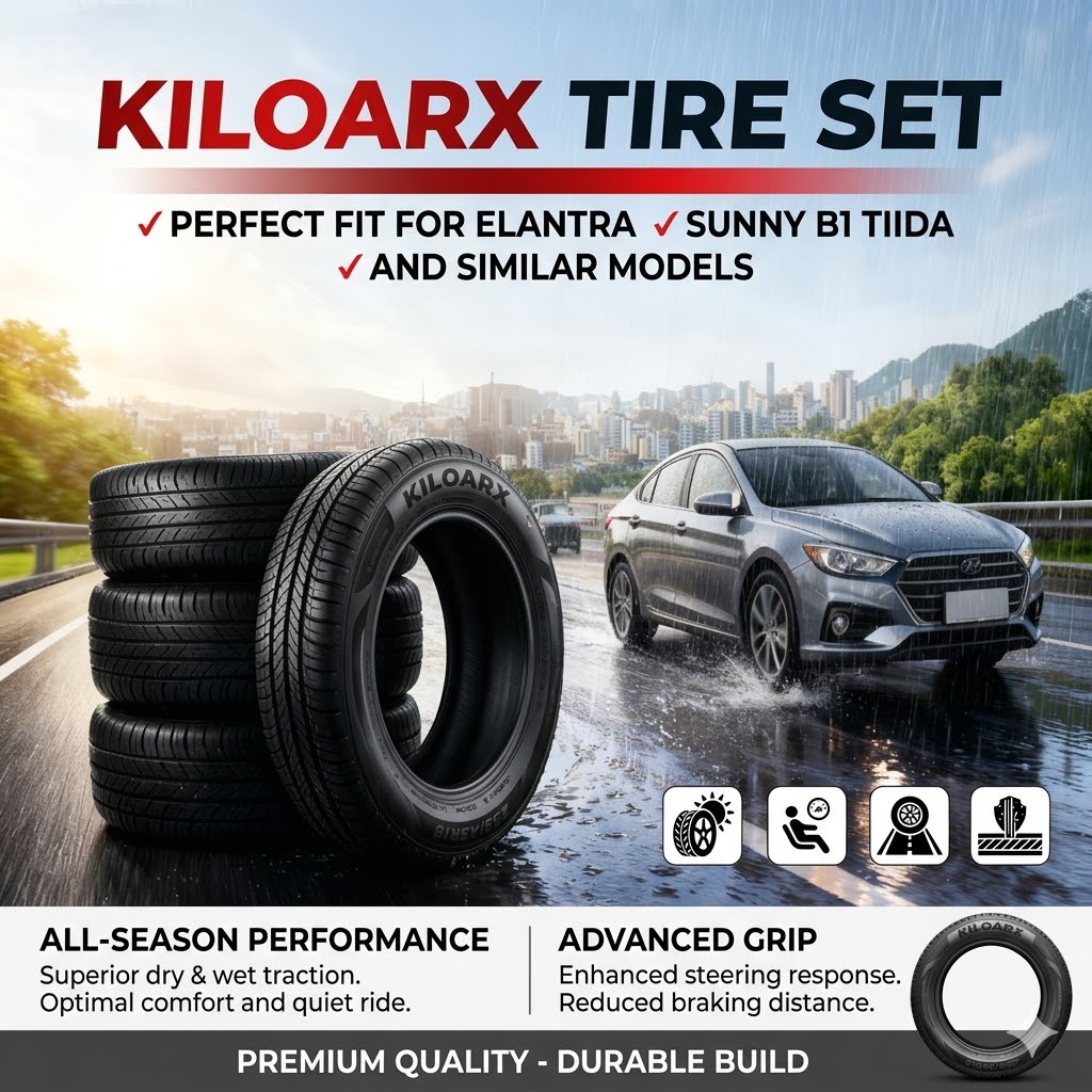 Kiloarx 215/70r15 1 ชิ้น Heavy Duty Long Life ยางรถยนต์จัดส่งฟรี