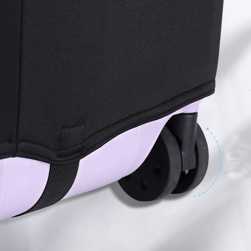 ฝาครอบป้องกันกระเป๋าเดินทางแบบยืดหยุ่น - ทนต่อการสึกหรอและป้องกันฝุ่นสําหรับกระเป๋าเดินทางขนาด 26-32 นิ้ว - รูปที่ 7