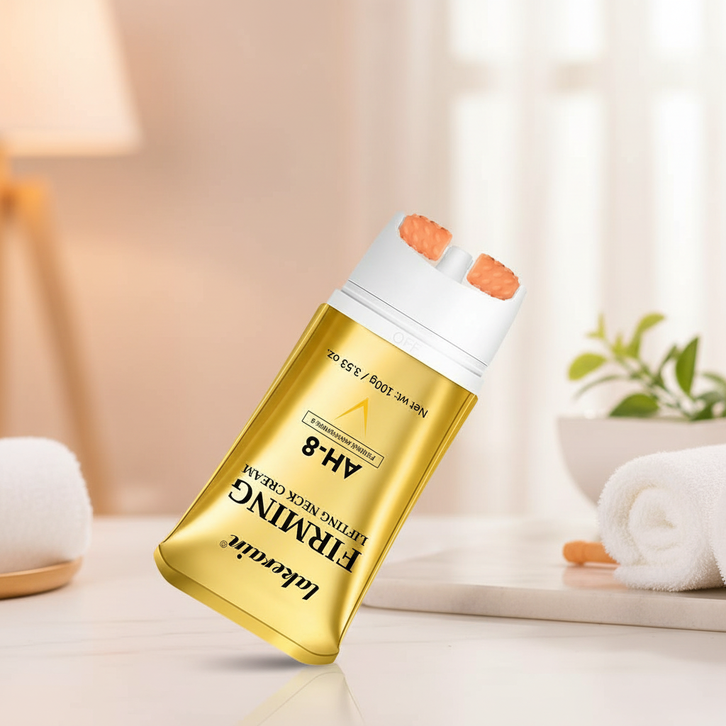 Lakerain ครีมกระชับคอ 120g สําหรับผิวหย่อนคล้อย ดูแลร่างกาย ครีมกระชับคอ AH-8 โลชั่นกระชับและให้ความ