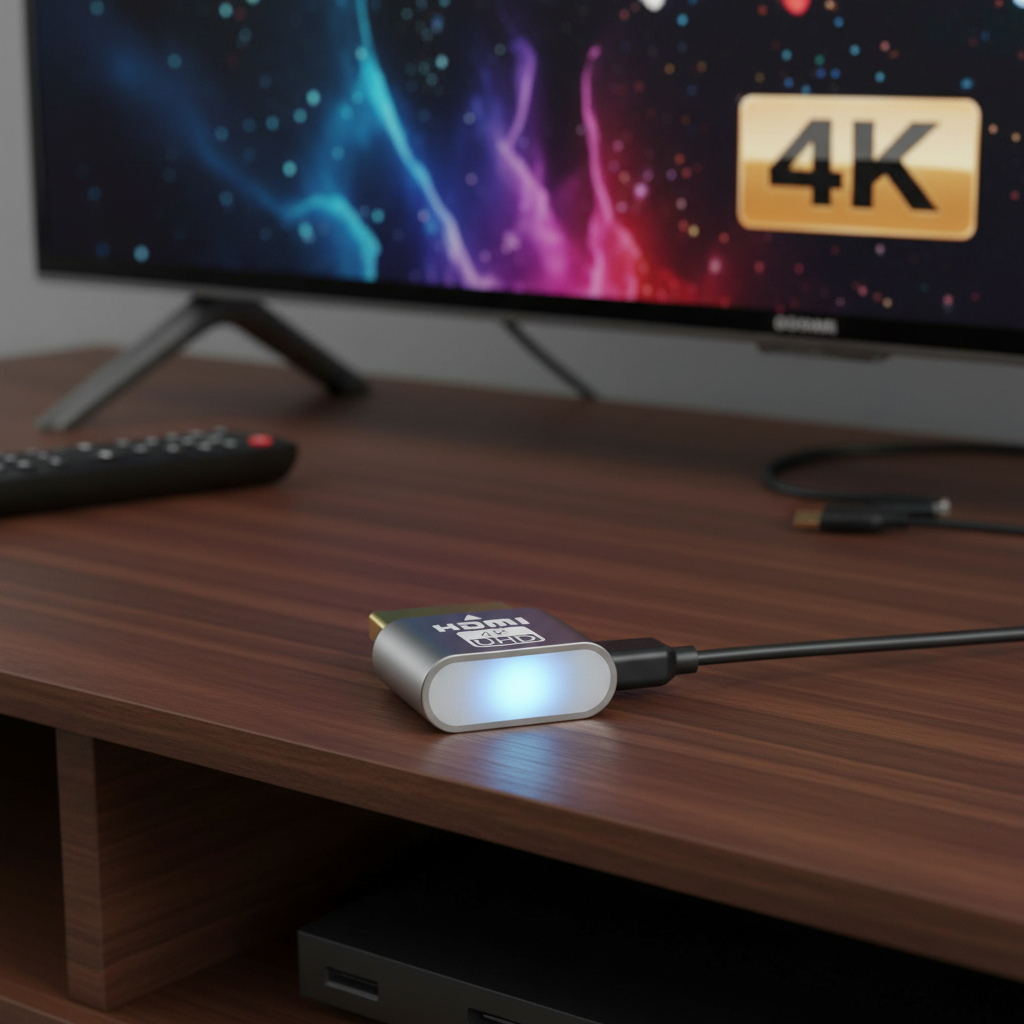 อะแดปเตอร์ HDMI อะแดปเตอร์จอแสดงผลเสมือน ความละเอียดสูงสุด อะแดปเตอร์ไร้สาย สําหรับสตรีม HDMI