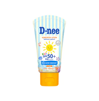 D-nee ดีนี่ คิดส์ ซันสกรีน โลชั่น SPF50+ PA++++ สูตรกันน้ำ 50 มล. กลิ่นหอมฟรุตตี้ x1