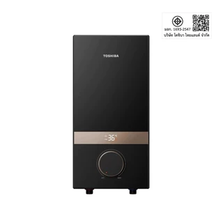 Toshiba เครื่องทำน้ำอุ่น แทงค์ทองแดง SensTemp™ 4500 วัตต์ รุ่น TWH-45EMCNTH(K)-KB