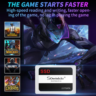 Somnambulist 256GB SSD 2.5 SATA III สําหรับแล็ปท็อป พีซี เดสก์ท็อป ความเร็วสูง