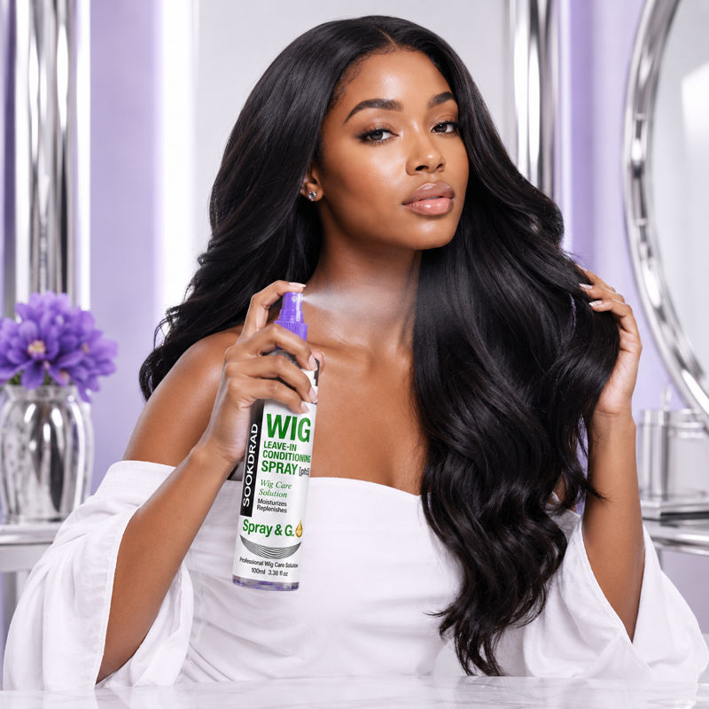 ปกป้องไฟเบอร์ pH5 Wig Leave-In Spray, Moisturizes & Replenish, เซรั่มบํารุงผม ปลูกผม