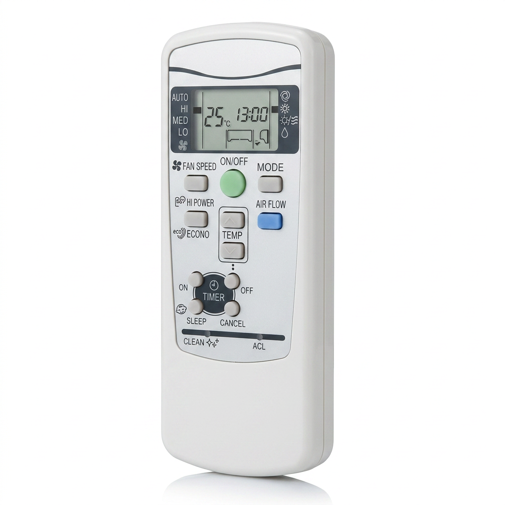 Mitsubishi heavy duty รีโมทแอร์ สำหรับเครื่องปรับอากาศมิตซูบิชิ รุ่น RKX502A007B