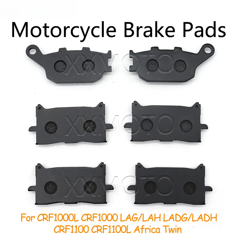 สําหรับผ้าเบรกหน้าหลังมอเตอร์ไซค์ Honda CRF1100 CRF1000L CRF 1100 L CRF1100L Africa Twin อะไหล่เสริม