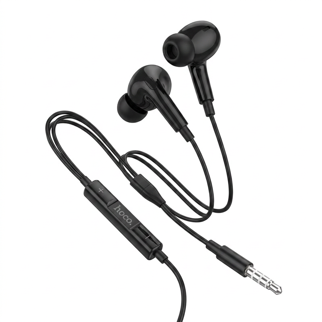 Hoco M101 Pro หูฟังอินเอียร์ พร้อมไมโครโฟน รองรับ Type-C ปุ่มควบคุม 3.5 มม.