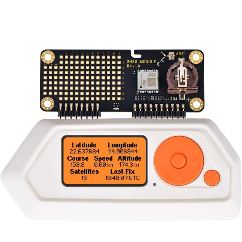 โมดูลรับสัญญาณ GNSS สําหรับ Flipper Zero รองรับ GPS, ระบบ BeiDou (BDS), GLONASS และ QZSS พร้อมเสาอากาศ GNSS แบบแอคทีฟ
