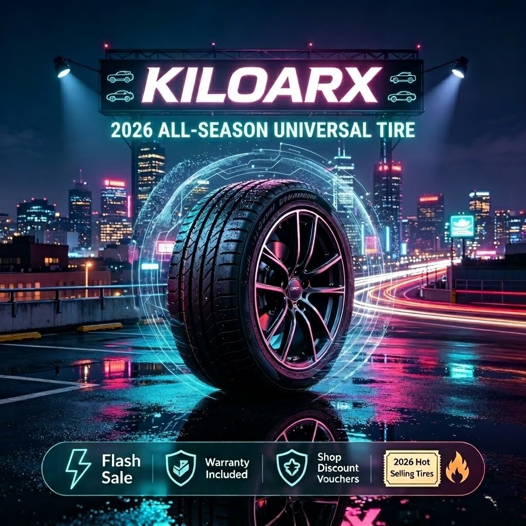 KILOARX 265/60R18 1เส้น ยางรถยนต์กระบะ ประหยัด เสริมแรง 8PR