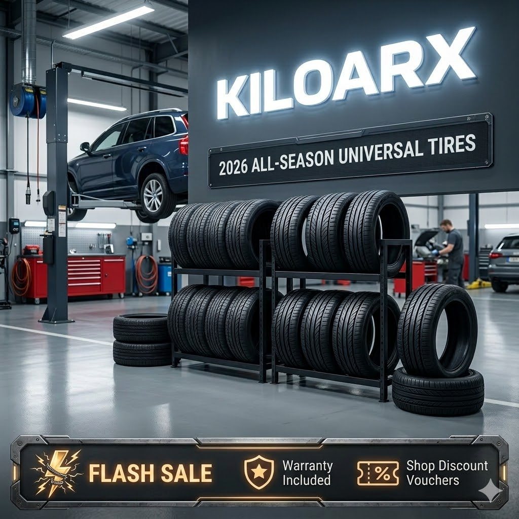 ยางสําหรับรถยนต์ KILOARX ขนาด 265/60R18 8PR เสริมความปลอดภัยบริเวณแก้มยาง