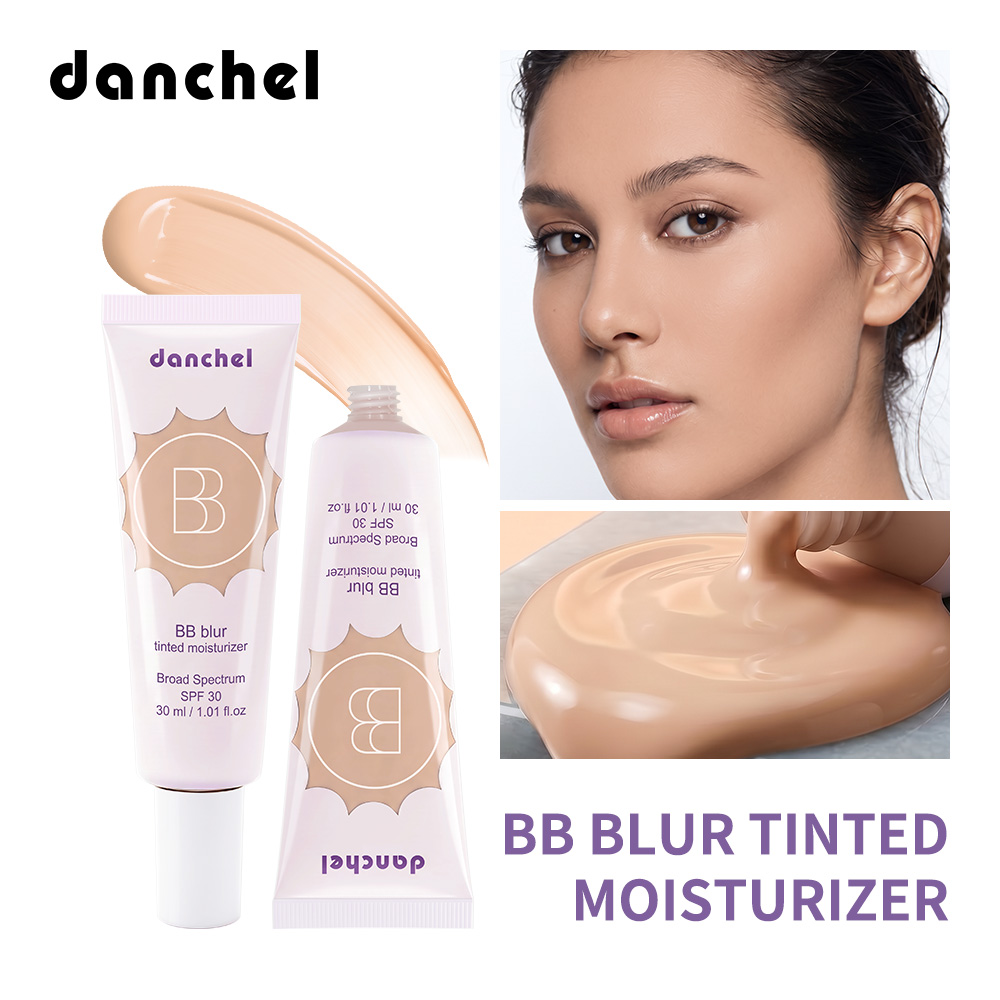 Danchel BB Blur ทินท์เท็ด มอยส์เจอไรเซอร์, เนื้อสัมผัสเบาเหมือนเมฆ, ปกปิดอย่างเป็นธรรมชาติยาวนาน 12 