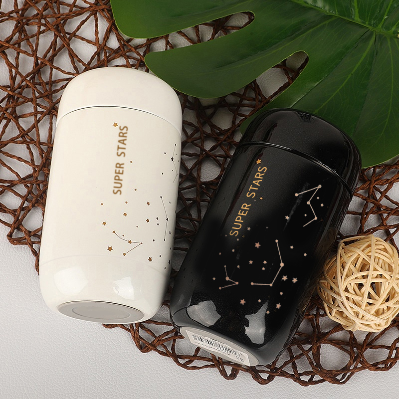 กระติกน้ําร้อน Mini Starry Sky 200ml - ถ้วยน้ําร้อนและเย็นสําหรับคู่รัก