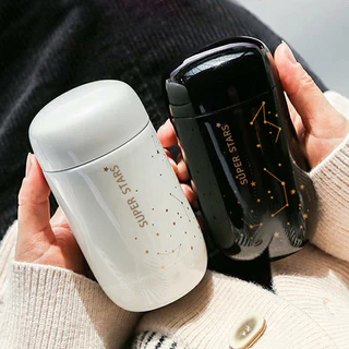 กระติกน้ําร้อน Mini Starry Sky 200ml - ถ้วยน้ําร้อนและเย็นสําหรับคู่รัก