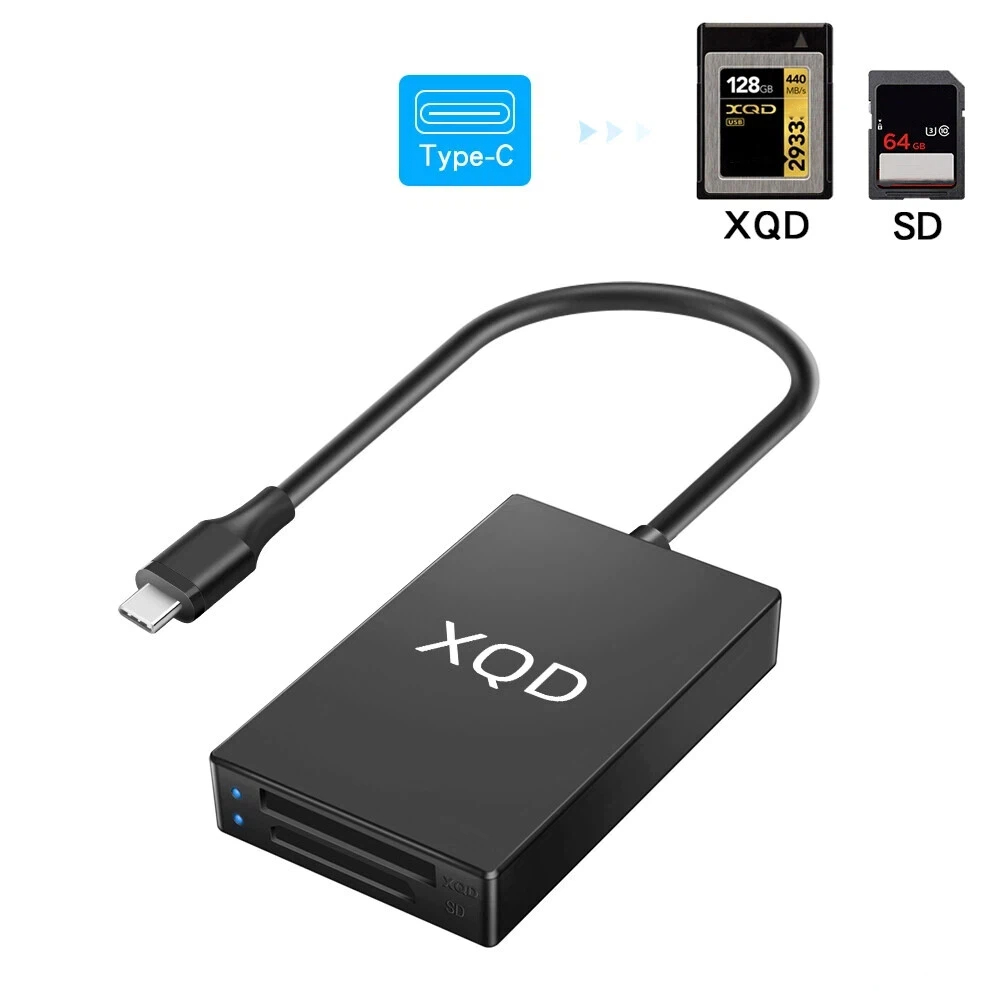 อะแดปเตอร์อ่านการ์ด XQD ความเร็วสูงสุด 5Gbps สําหรับซีรีส์ Sony G&M