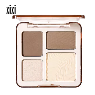 XIXI พาเลทคอนทัวร์ 4 สี – เหมาะสําหรับสวมใส่ทุกวัน, แมทธรรมชาติ, กันน้ํา, กันเหงื่อ, ติดทนนาน, สีผิวทั้งหมด, ทางเลือกอย่างเป็นทางการราคาไม่แพงแต่งหน้า