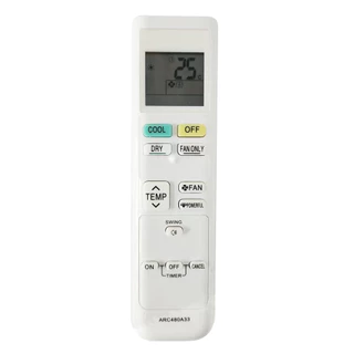 สําหรับเครื่องปรับอากาศ Daikin รุ่น ARC480A33 รูปทรงเดียวกัน สามารถใช้ร่วมกันได้ รีโมทคอนโทรลเครื่องปรับอากาศ