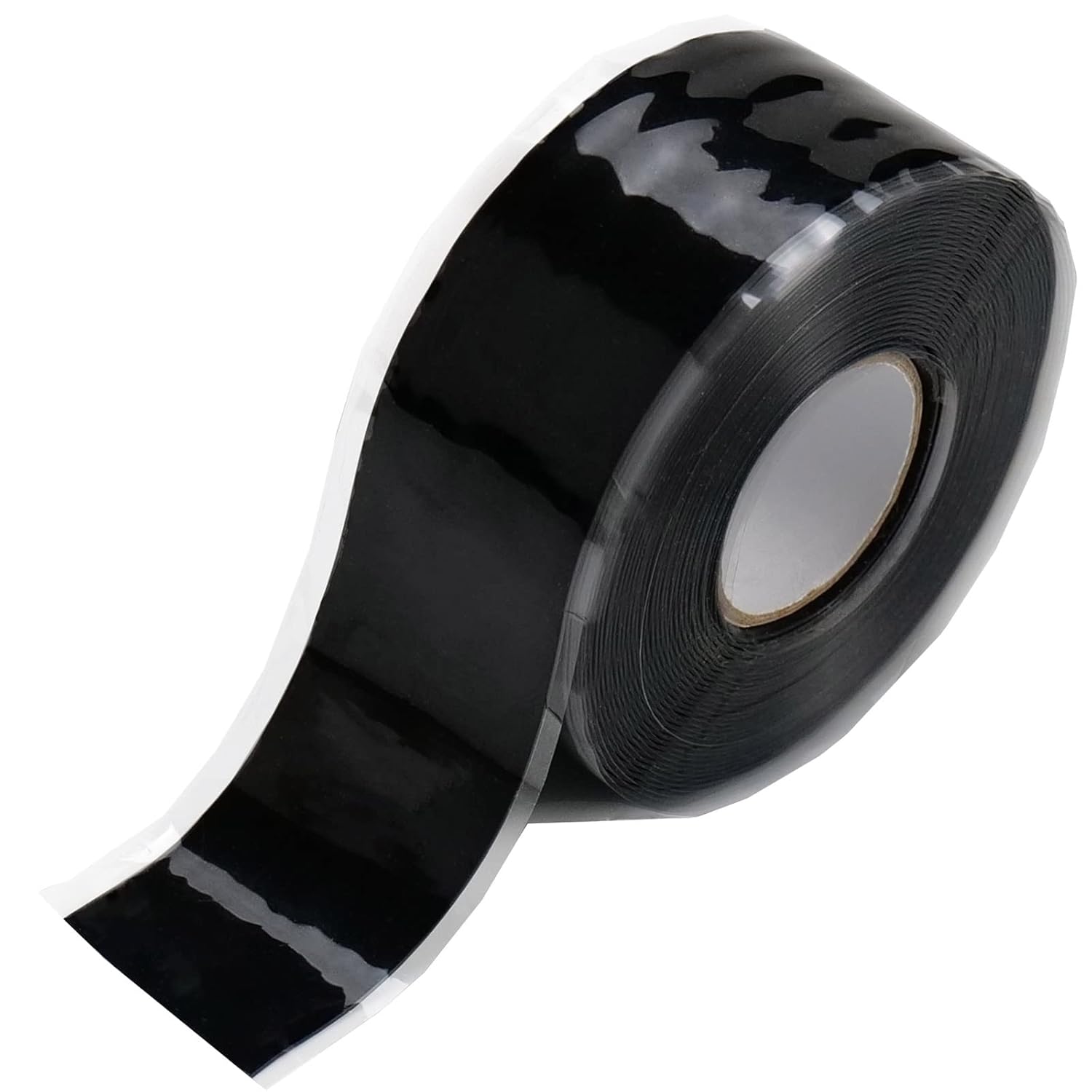 One Roll Grip Tape, 32FT Self-Fusing เทปซิลิโคนยาง Grip Wrap สําหรับ Pull Up Barbells ดัมเบลอุปกรณ์ยิมจักรยานจับและเครื่องมือ