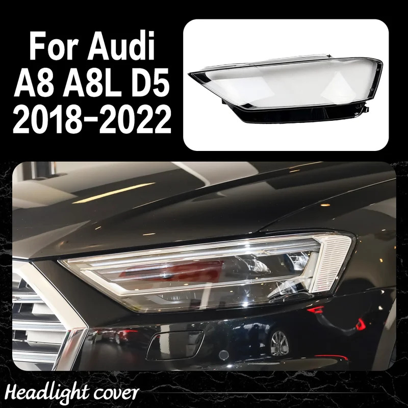 ฝาครอบเลนส์ไฟหน้าสําหรับ Audi A8 A8L S8L D5
