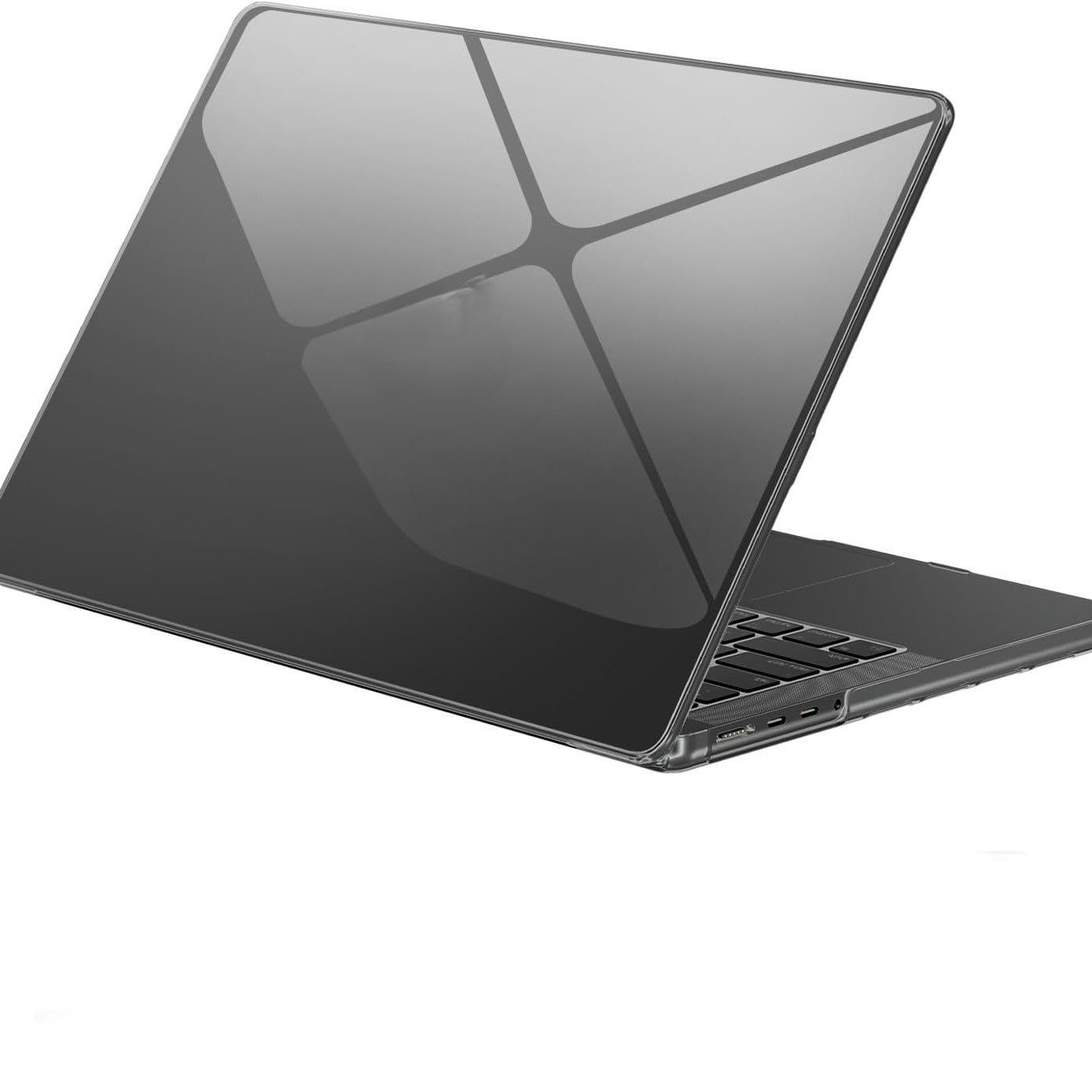 เคส MacBook เคลือบด้านใส Frosted Matte บางพิเศษ กันกระแทก สําหรับ MacBook Air 13/15 ชิป M1/M2/M3/M4/M5 รุ่นปี 2022-2026 และ Pro 14/16 ชิป M1/M2/M3/M4 รุ่นปี 2021-2025