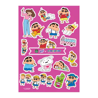 [Gift] สติ๊กเกอร์ชินจังต้อนรับเปิดเทอม (สินค้าสมนาคุณงดจำหน่าย)