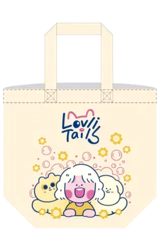 [Gift] เลิฟลี่เทล x แนนเป็ด กระเป๋าผ้า (สินค้าสมนาคุณงดจำหน่าย)