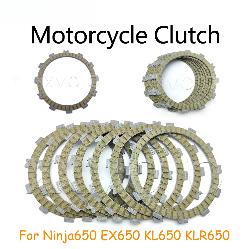 สําหรับคาวาซากิ นินจา 650 EX650 นินจา650 EX 650 2009-2019 KL650 KLR650 KL KLR 650 ชุดจานคลัตช์ แผ่นเ