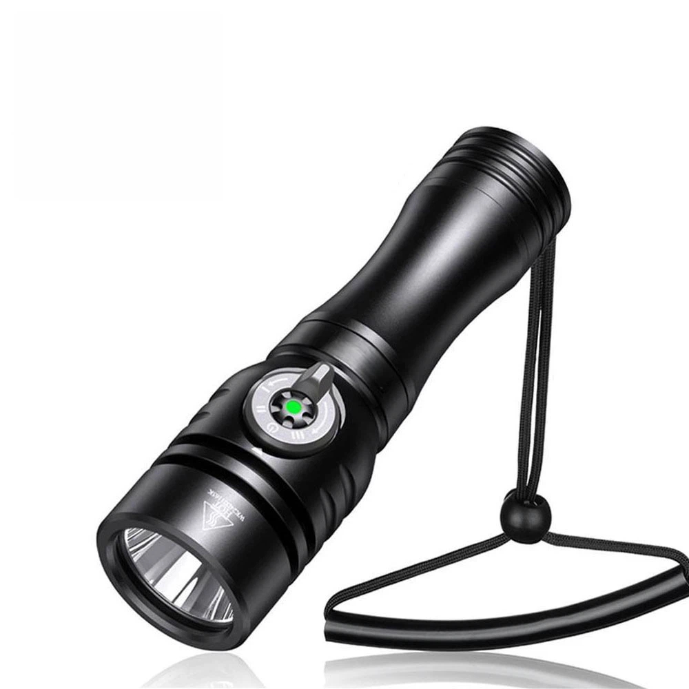 DL02 3000 Lumen 21700 ไฟดําน้ําแบตเตอรี่