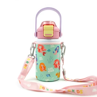 EKOZOU กระเป๋าใส่ขวด ผ้ายืด กระเป๋าใส่แก้ว สายสะพายปรับได้ สำหรับ EKOKIDS/MINI หลายลาย