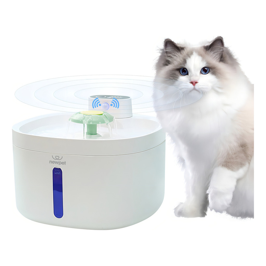 เครื่องจ่ายน้ําไร้สายแบบตรวจจับความเคลื่อนไหว Lifestyle-สินค้าขายดีในไทย NewPet (สําหรับแมวและสุนัข)