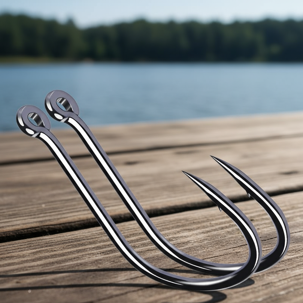 ตะขอปลา AKAKUMA เหล็กกล้าคาร์บอนสูง สแตนเลส อุปกรณ์ตกปลาแบบมีเงี่ยง ดีไซน์หัวทนทาน