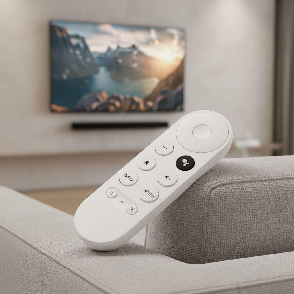 รีโมทคอนโทรลเสียงสากลที่เข้ากันได้กับ Google Chromecast 4K Snow Smart TV ใช้แทน G9N9N GA01920-US