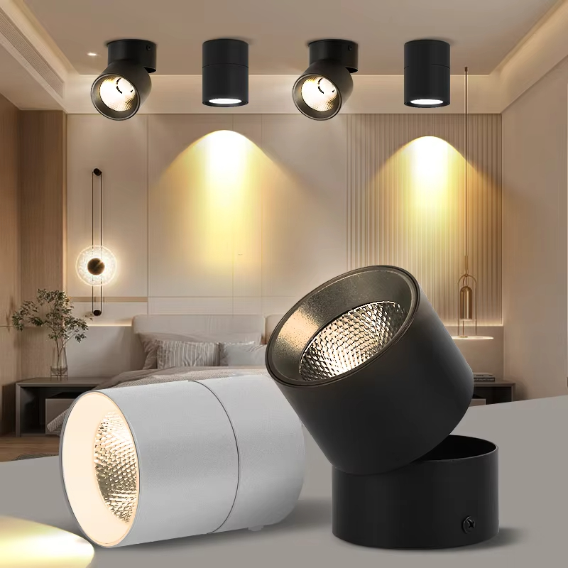 WeHome ดาวน์ไลท์ LED ขาบางเฉียบ 10x, เดย์ไลท์ 6500K, ไฟดิสโก้