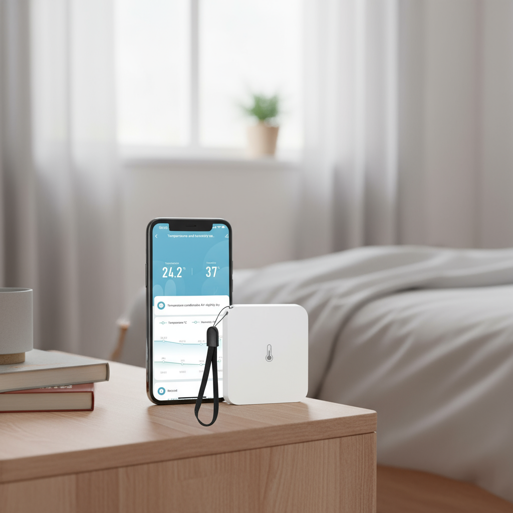 GIRIER เซ็นเซอร์วัดอุณหภูมิและความชื้นในร่มอัจฉริยะ ZigBee รองรับ Tuya ใช้งานร่วมกับ Alexa Hey Googl