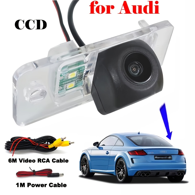 Night Vision กล้องมองหลังสําหรับ Audi Tt Tts Mk2 2006-2020 ที่จอดรถ Assist Ccd Back up Reverse