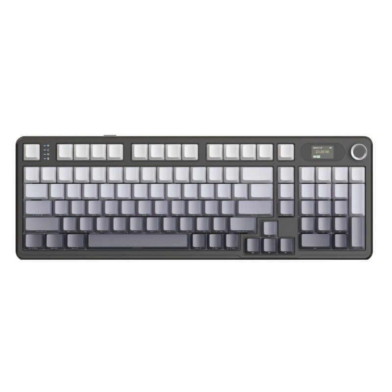 คีย์บอร์ดแมคคานิคอล Attack Shark X98 Pro โหมดสามแบบ, เปลี่ยนสวิตช์ได้, มีจอสี TFT และปุ่มควบคุม RGB