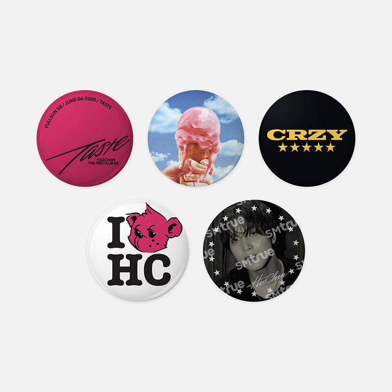 [PRE-ORDER] HAECHAN 'TASTE - The 1st Album' MD - PIN BUTTON SET