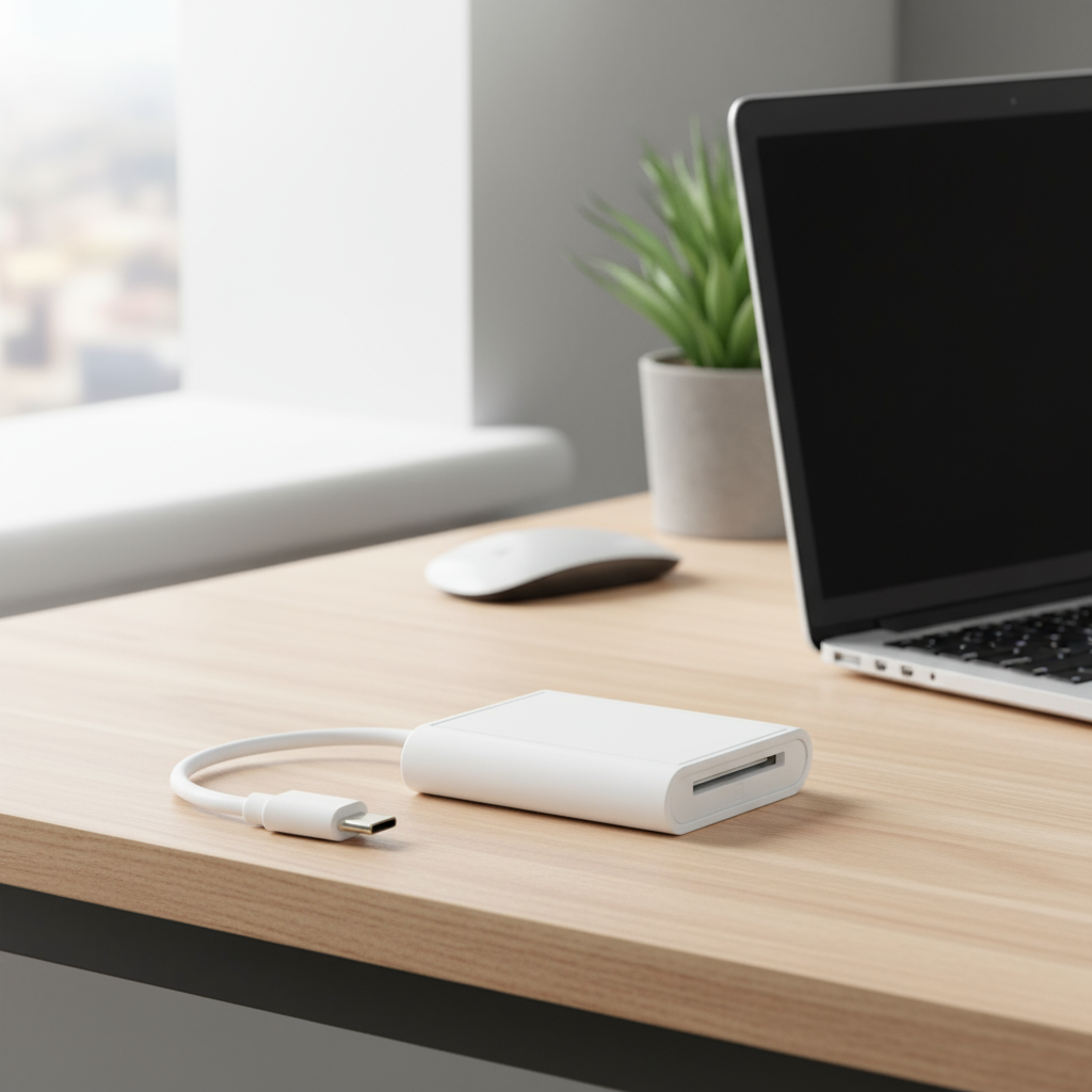 เครื่องอ่านการ์ด SD Type C สําหรับ iPhone 16 Pro Max Plus อะแดปเตอร์ความเร็วสูง OTG สําหรับ Android