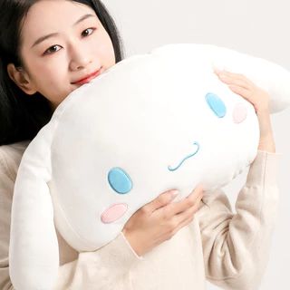 MINISO Sanrio Series - หมอนตุ๊กตานุ่มพิเศษแบบยืดหยุ่น Cuddly Cinnamoroll Cushion Gift 56 ซม. 15 ซม.