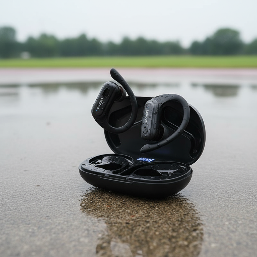 หูฟังเกมมิ่ง Lenovo XT60 ไร้สาย, หูฟังบลูทูธ 5.3 พร้อมไมค์ กันน้ํา เสียง HiFi