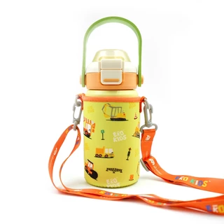 EKOZOU กระเป๋าใส่ขวด ผ้ายืด กระเป๋าใส่แก้ว สายสะพายปรับได้ สำหรับ EKOKIDS/MINI หลายลาย