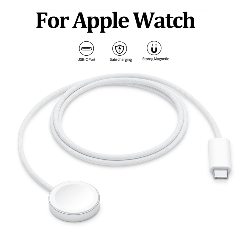 ที่ชาร์จแม่เหล็กไร้สายแบบชาร์จเร็ว USB-C สําหรับ Apple Watch Series 8/7