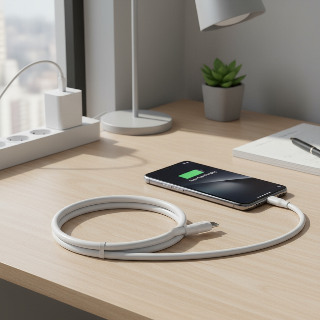 สายชาร์จเร็ว USB-C 120W 6A สําหรับสมาร์ทโฟน Xiaomi OPPO POCO Samsung และ Power Bank