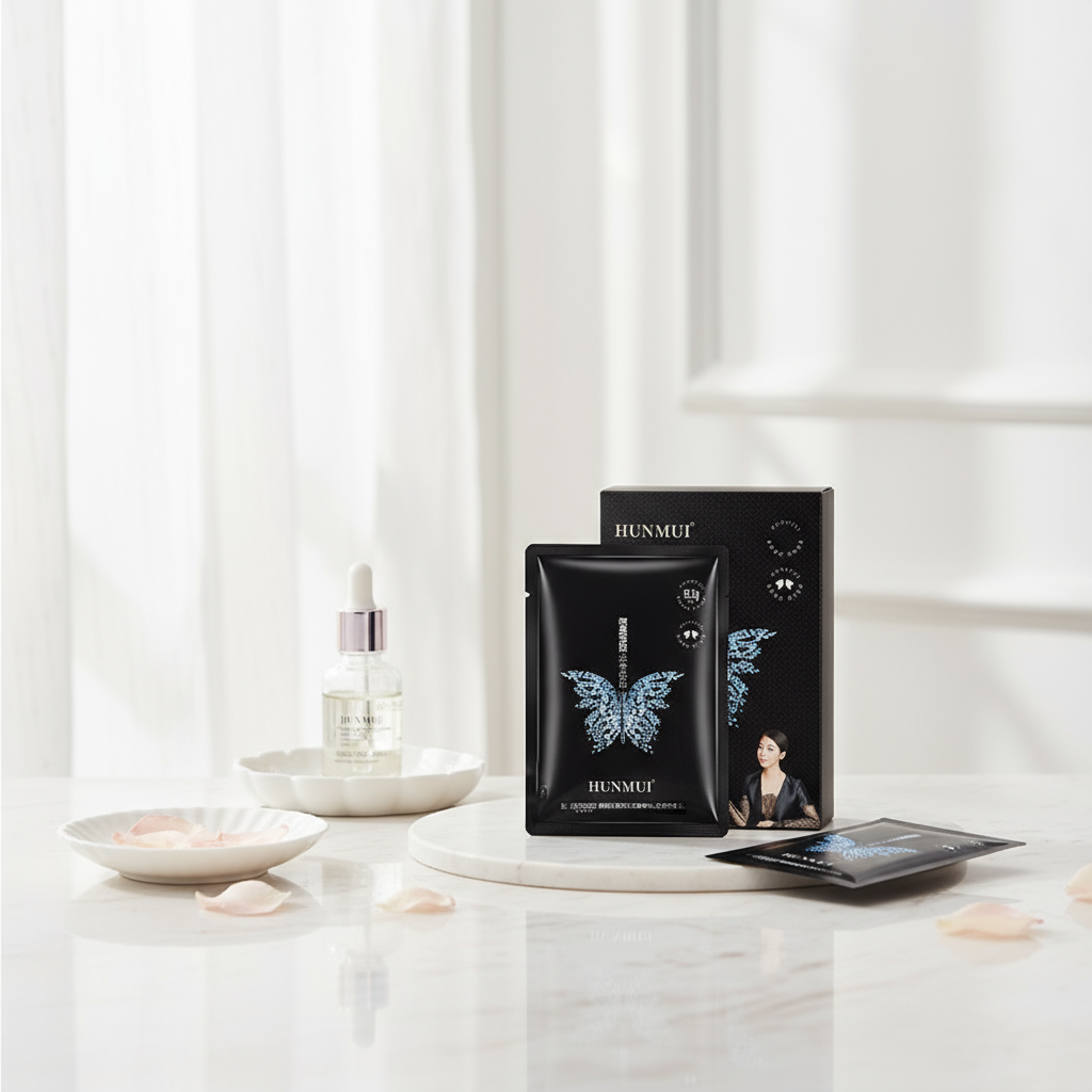 10 ชิ้น PPP HUNMUI 5 ชิ้น มาส์กหน้าลดร่องแก้ม ลดริ้วรอยหน้าผาก ยกกระชับใบหน้า/ตา/คอ