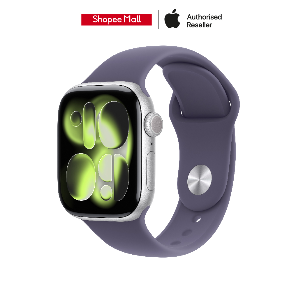 Apple Watch Series 11 GPS Silver Aluminium Case with Sport Band