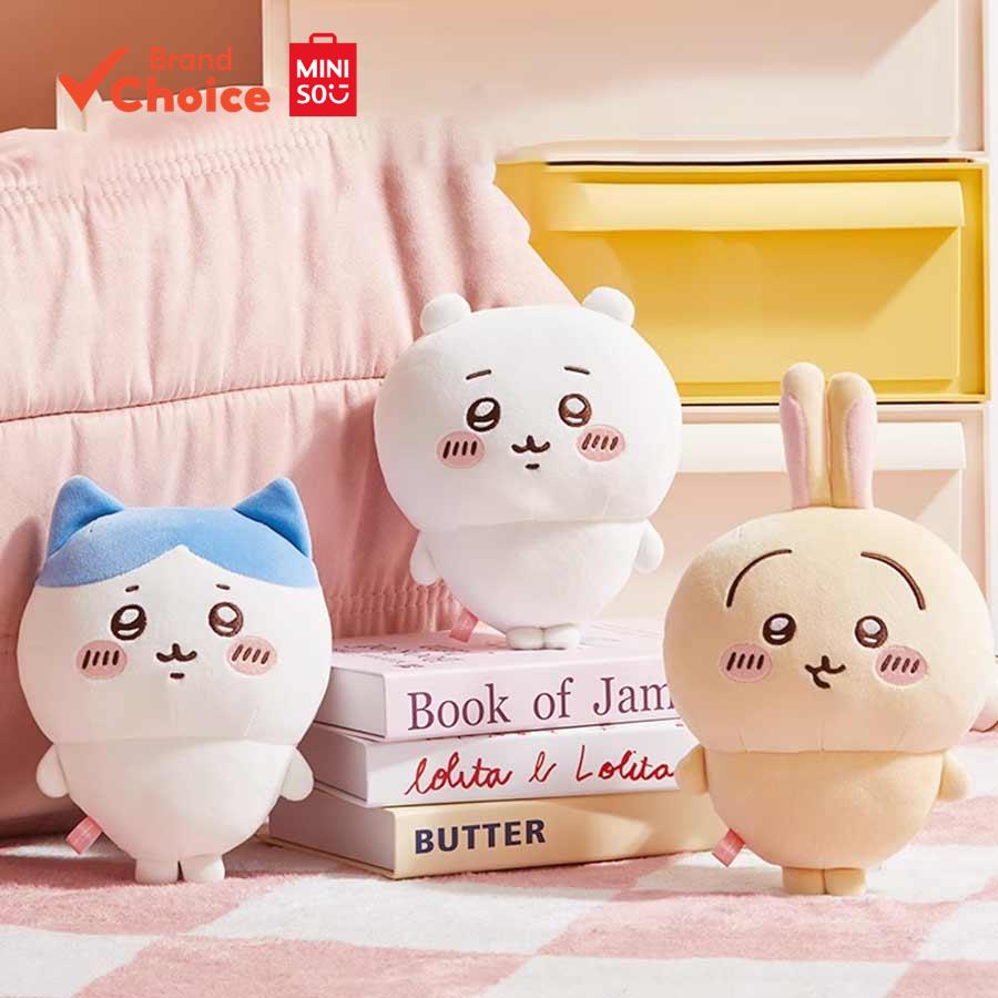 MINISO  chiikawa - ฟิกเกอร์ยืนไซส์เล็กสุดน่ารักของ chiikawa ขนาด 13.5 ซม. × 19.5 ซม.