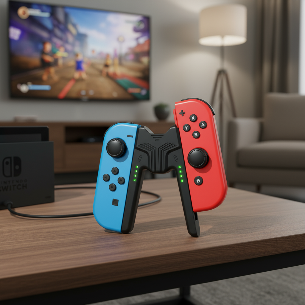ที่จับแท่นชาร์จ Aolion Joycon สําหรับคอนโทรลเลอร์ Nintendo Switch