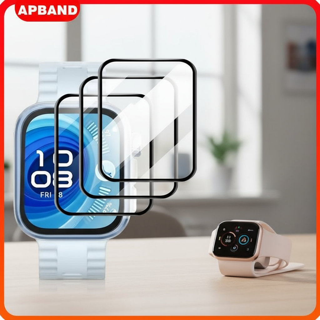 ฟิล์มกันรอยสําหรับ Huawei Watch Fit 4 และ Fit 4 Pro ฟิล์มป้องกันรอยขีดข่วนสําหรับ Huawei Fit 3