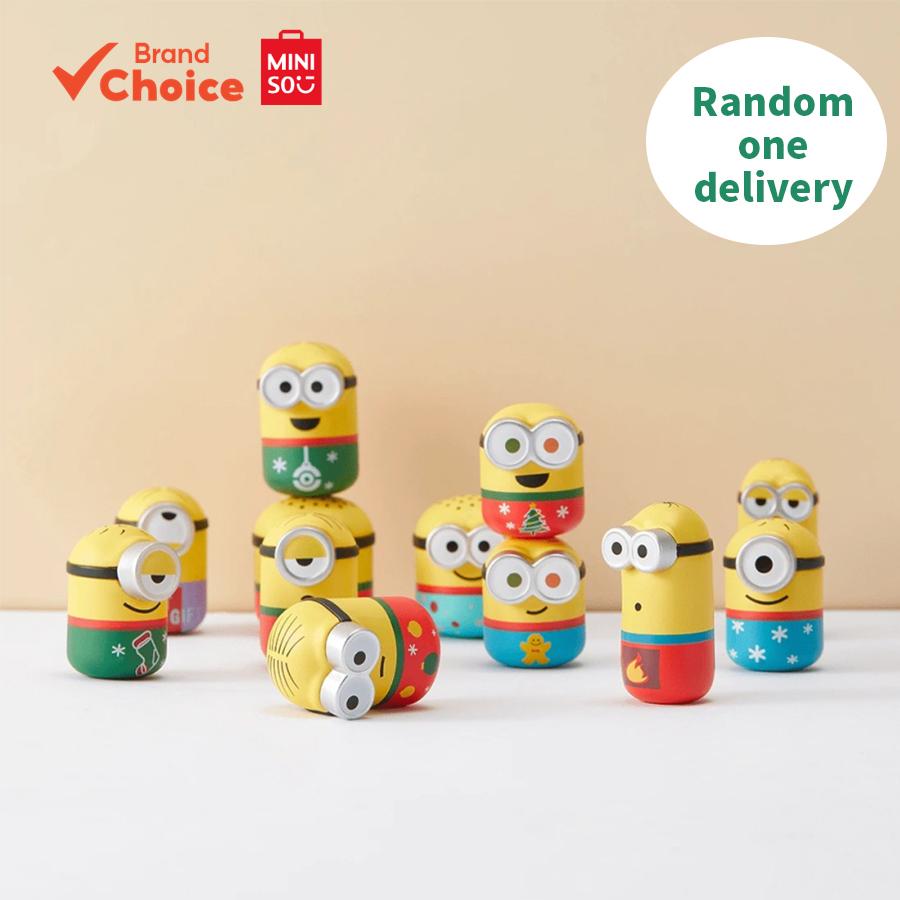 MINISO  ของเล่นสะสมกล่องสุ่มมินเนี่ยน ชุด The Rise of Gru - ขนาด 9.8ซม.×2ซม.×15ซม. (จัดส่งแบบสุ่ม)