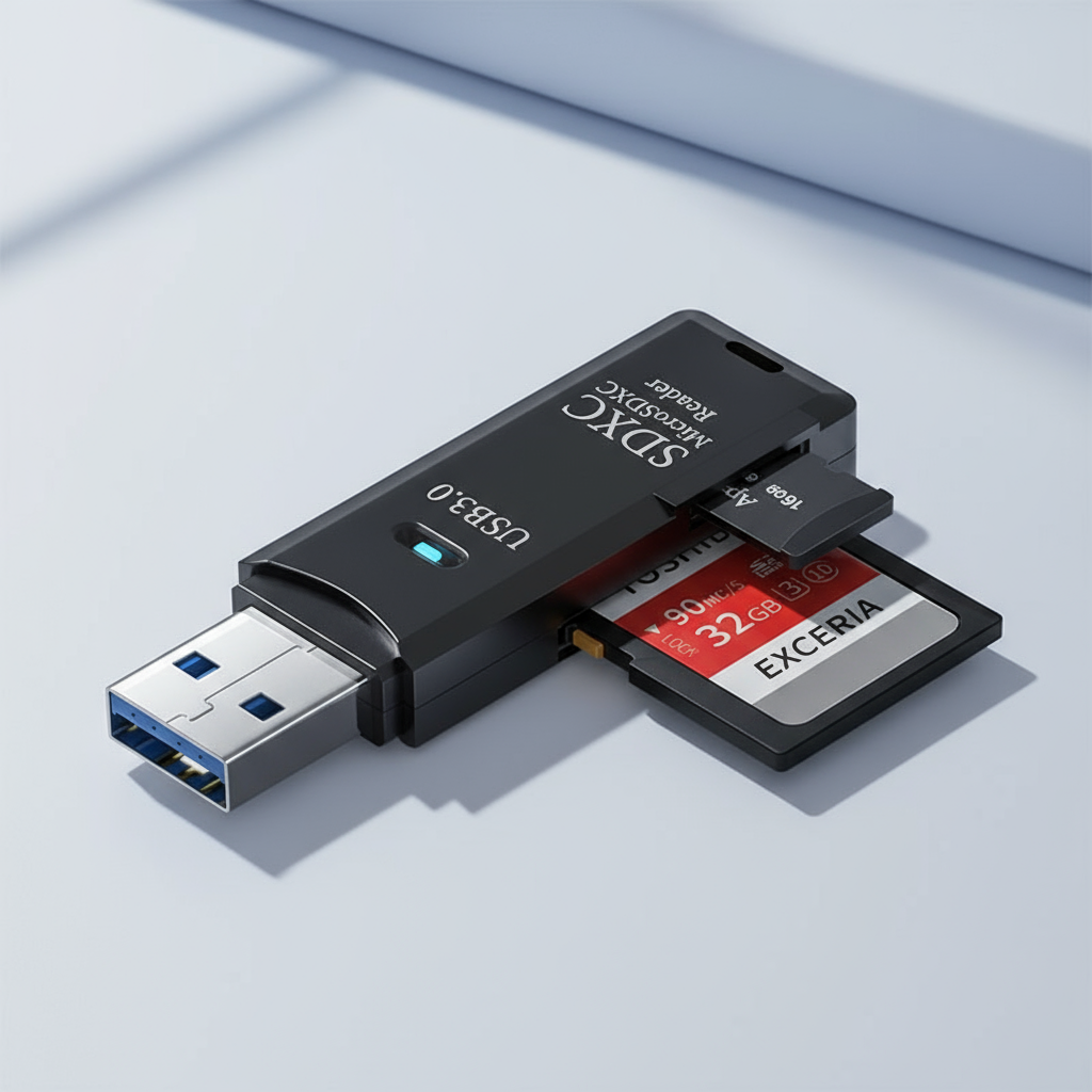 อะแดปเตอร์ USB 3.0 อ่านการ์ดหน่วยความจํา TF/SD 2-in-1 สําหรับคอมพิวเตอร์ โน้ตบุ๊ก อุปกรณ์อัจฉริยะ