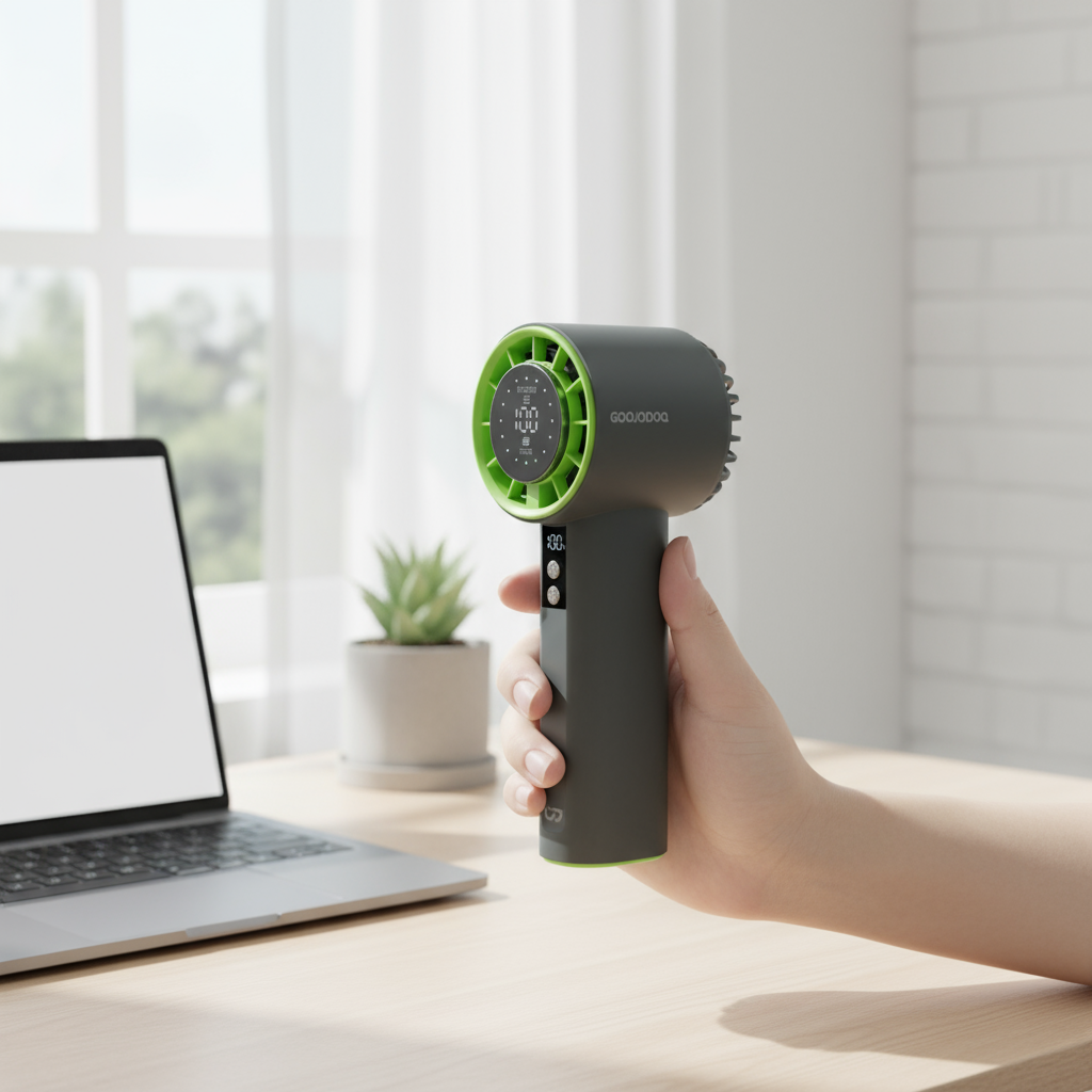 เคสซิลิโคนป้องกันพัดลมขนาดเล็ก GOOJODOQ สําหรับ GFS001 GFS006 GFS007 GFS009 ล้างทําความสะอาดได้และยื